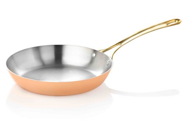 Altınbaşak A 101KT Multi-Metal Copper Frying Pan