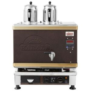 Ateşe Titanium Statik Akıllı Dijital Çay Kazanı - 2 Demlikli - TSGE02