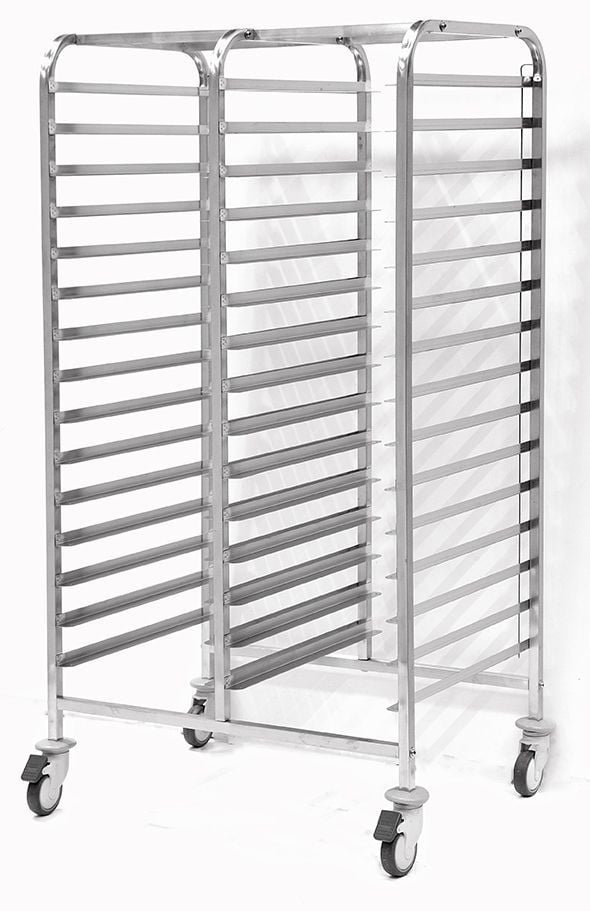 Empero Tepsi Taşıma Arabası 40X60 Tepsiye Göre Tekli 30 Tepsi Kapasiteli EMP.2TT.2.6040