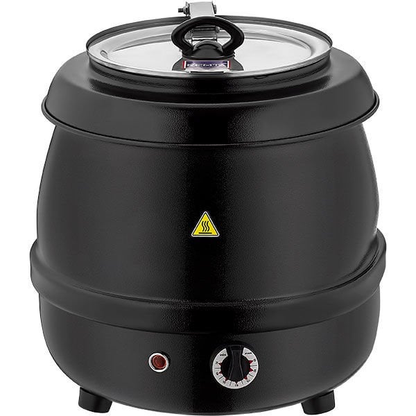 Remta CB10 Çorba Isıtıcı Yuvarlak Siyah 9 lt