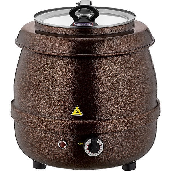 Remta CB11 Soup Warmer Round Copper 9 lt