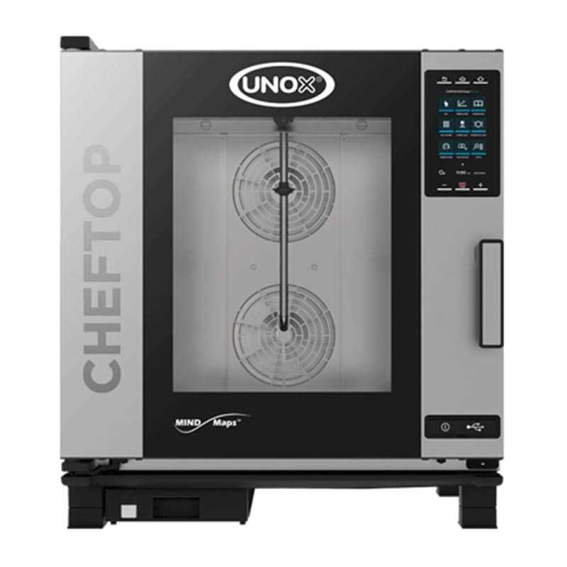 Unox Cheftop Plus Kombi Fırın, Gazlı, 5 GN 1/1 - XEVC-0511-GPRM