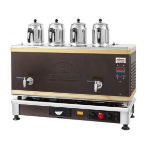 Ateşe Titanium Statik Akıllı Dijital Çay Kazanı - 4 Demlikli - TSGE04