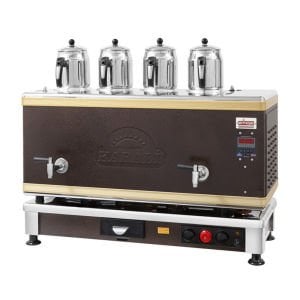 Ateşe Titanium Statik Akıllı Dijital Çay Kazanı - 5 Demlikli - TSGE05