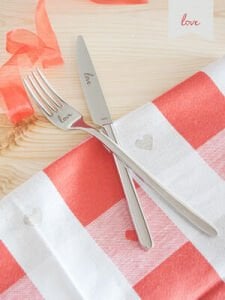 Narin Pladies Love 36 Parça Çatal-Kaşık-Bıçak Seti