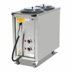 Empero Double Plate Dispenser Heated 24/32 EMP.TO.2432-I-2