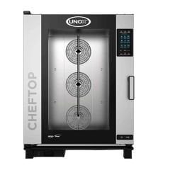 Unox Cheftop Plus Kombi Fırın, Gazlı, 10 GN 2/1 - XEVC-1021-GPRM