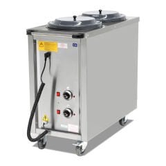 Empero Double Plate Dispenser Neutral 24/32 EMP.TO.2432-N-2