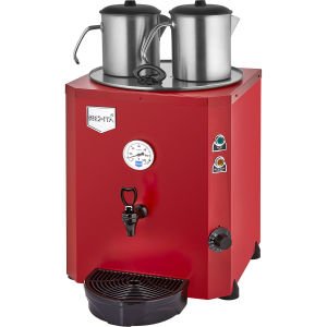 Remta DE11 Jumbo Çay Makinesi, 2 Demlikli, 23 Lt, Elektrikli