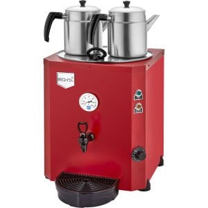Remta DE11 Jumbo Tea Maker ، 2 ابريق شاي ، 23 لتر ، كهربائي