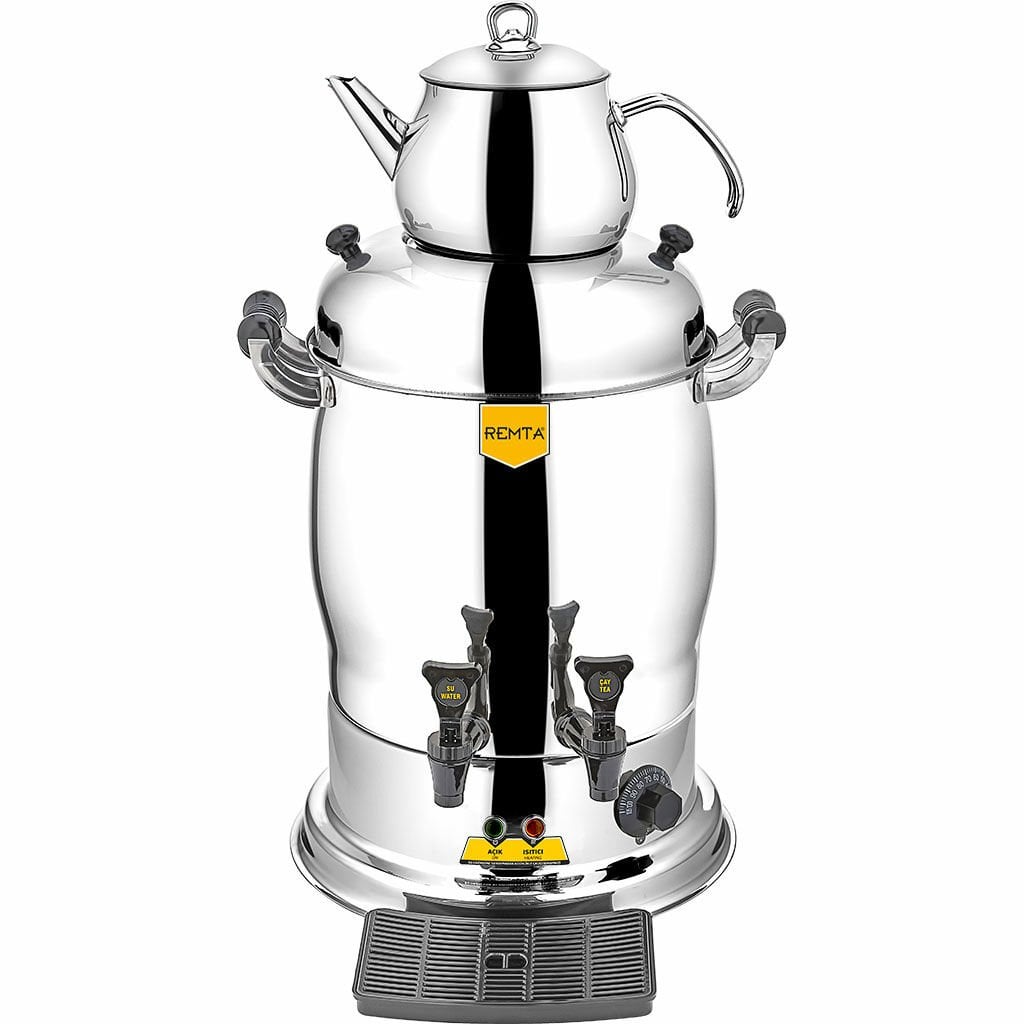 Remta R27 Maksi Çay Makinesi Çift Demlikli 160 Bardak Kapasiteli 16 Lt