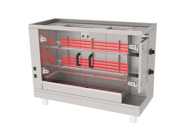 Atalay Apme-02 Piliç Çevirme Makinesi 2 Rezistanslı Elektrikli