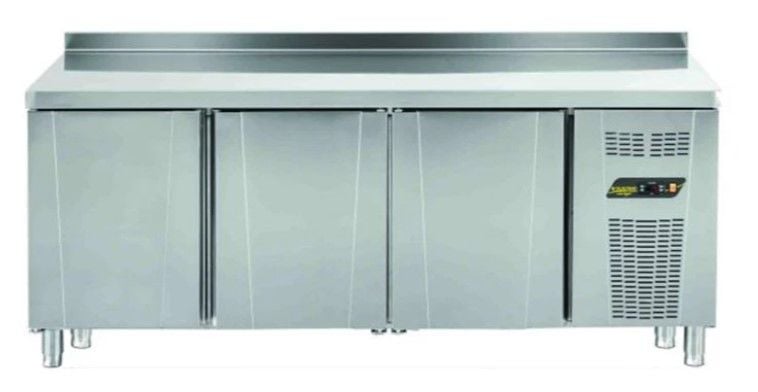 Ndustrio TPS-63 Tezgah Tipi Buzdolabı, Snack, 3 Kapılı