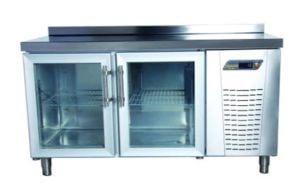 Ndustrio TPG-72 GD Tezgah Tipi Buzdolabı, 2 Cam Kapılı, Gastronom