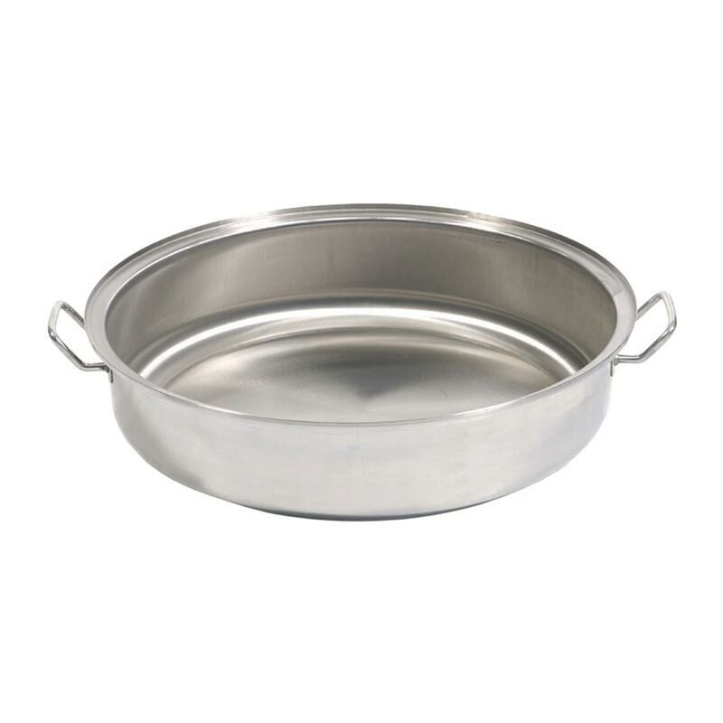 Kayalar Kızartma Tavası, Çift Saplı, Kapaksız, 45X12, 19 LT