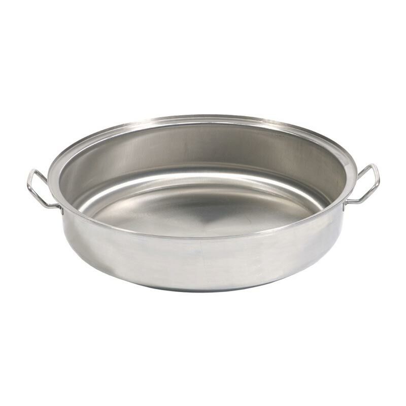 Kayalar Kızartma Tavası, Çift Saplı, Kapaksız, 50X12, 25 LT
