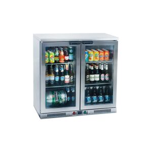 İnoksan Çift Kapılı Bar Buzdolabı, Cam Kapılı