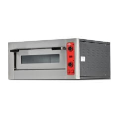 Empero Elektrikli Pizza Fırını Tek Katlı Ø 250 Mm*4 Pizza EMP.4