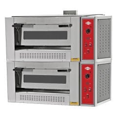 Empero Gas Pizza Oven Two Layer Ø 300 Mm*6+6 Pizza EMP.6+6G