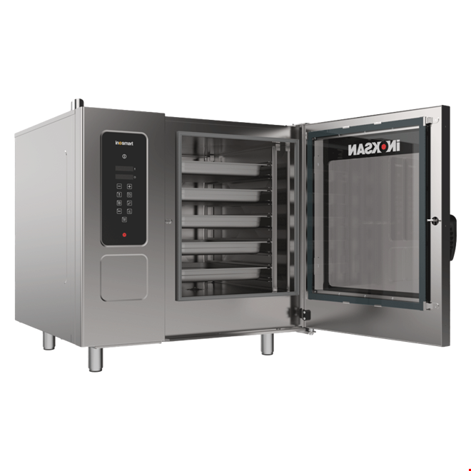 Maksimum Verimlilik: İnoksan INO-FKE20 Endüstriyel Dijital Konveksiyonlu Fırın (20 Tepsi GN 1/1)  - 26 kW