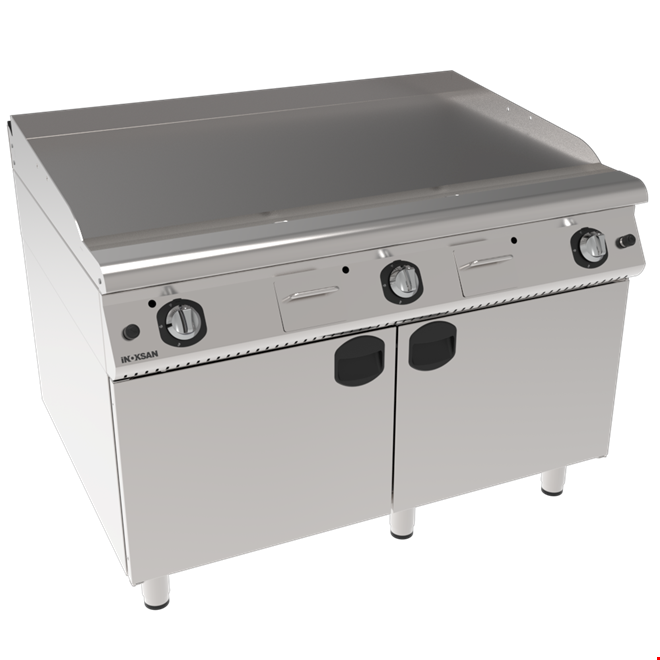 Inoksan INO-9IG30 Perfect 900 Serisi Gazlı Düz Izgara (18 kW, 1.5 Modül, Dolaplı) - 120 cm