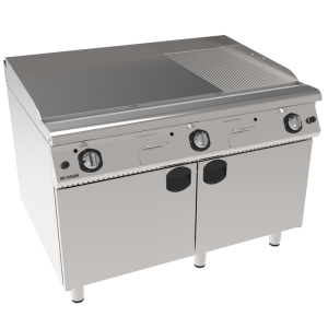 En Kapsamlı Pişirme İstasyonu 1.5 Modül Hibrit Gazlı Izgara (Düz + Oluklu) İnoksan INO-9IG32 - 1.5 Modül Hibrit Gazlı Izgara (18 kW)