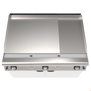 İnoksan INO-9IG32 Perfect 900 Serisi Gazlı Kombi Izgara (18 kW, 1/3 Oluklu, 2/3 Düz) - 120 cm