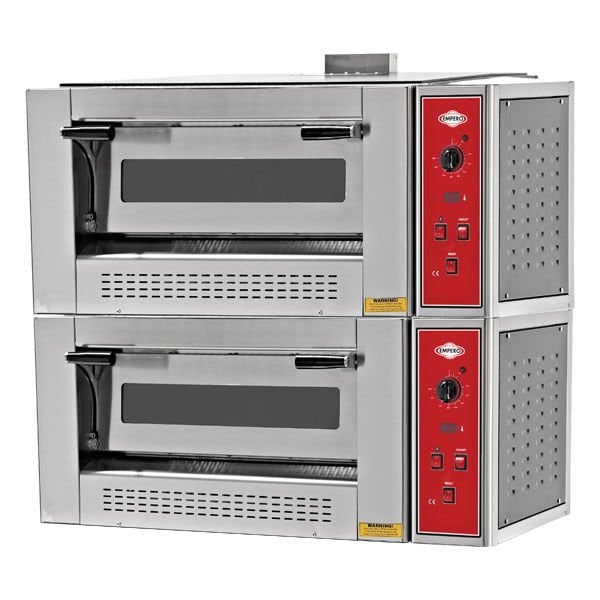 Empero Gazlı Pizza Fırını İki Katlı Ø 300 Mm*9+9 Pizza EMP.9+9G