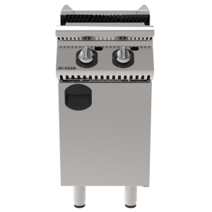 İnoksan INO-9ZG10 Perfect 900 Serisi Gazlı Sulu Izgara (10,3 kW, 1/2 Modül, Çift Kontrol) - 40 cm Genişlik