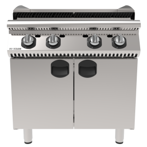 İNOKSAN INO-9ZG20 Profesyonel Sanayi Tipi Sulu Izgara - 80 cm Gazlı Döküm Izgara (20.6 kW)