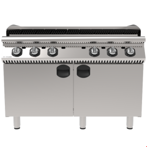 İNOKSAN INO-9ZG 30 Profesyonel Sanayi Tipi Sulu Izgara 120 cm - Dolaplı, Gazlı Döküm Izgara (30.9 kW)