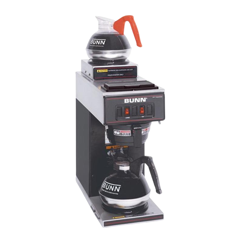 Bunn VP17-2 Filtre Kahve Makinesi – Portatif, 2 Potlu, Paslanmaz Çelik Gövde