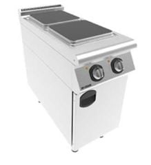 Maksimum Verimlilik, Kompakt Tasarım: İnoksan INO-9KE10 - ½ Modül Endüstriyel Elektrikli 2 Kare Pleytli Kuzine (8 kW)