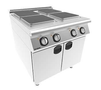 Tam Güç, Tam Kapasite İnoksan INO-9KE20 - Tam Modül Endüstriyel Elektrikli 4 Kare Pleytli Kuzine (16 kW)