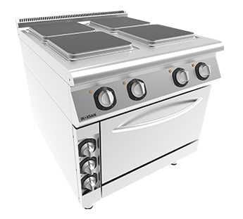 فرن طباخ كهربائي من İnoksan 9KE23 Perfect 900 Series ، 4 أطباق مربعة