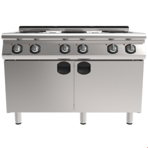 İNOKSAN INO-7KE 30 Elektrikli Kuzine: 6 Gözlü Geniş Dolaplı Ocak (13.8 kW)