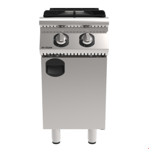 İNOKSAN INO-7KG 10 Gazlı Kuzine: 2 Gözlü Dolaplı Ocak (9.5 kW)