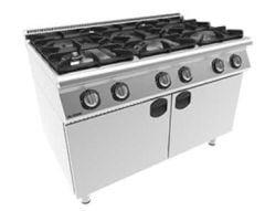 İnoksan Gazlı Ocak, Dolaplı, 6 Yanışlı, INO-7KG30