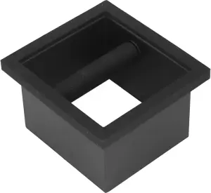 VNX CKB-08 Espresso Kahve Posa Kutusu Silikon Gömme Tip Altı Açık | Profesyonel Barista Knock Box