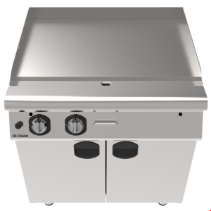İNOKSAN INO-7IG 20 Düz Yüzeyli Gazlı Izgara: 80 cm, Dolaplı, 1 Modül (12 kW)