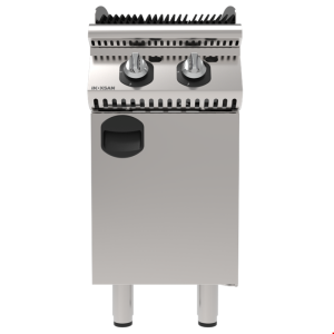 İNOKSAN INO-7LG 10 Kompakt (40 cm) Lav Taşlı Gazlı Izgara – 5 kW Perfect 700 Seri Dolaplı Grill (1/2 Modül)