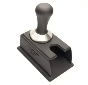 VNX TS-01-B Tamper İstasyonu Siyah | Stabil Portafiltre Desteği ve Tezgah Koruyucu Matı