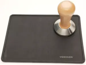 VNX FTM-B Tamper Matı Düz Model Siyah | Silikon Tezgah Koruyucu Tamping Pad Barista Matı