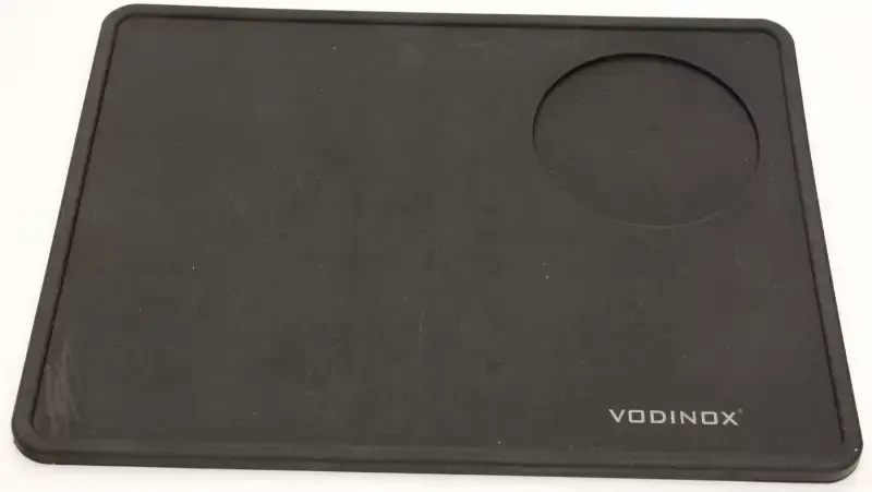 VNX FTM-B Tamper Matı Düz Model Siyah | Silikon Tezgah Koruyucu Tamping Pad Barista Matı