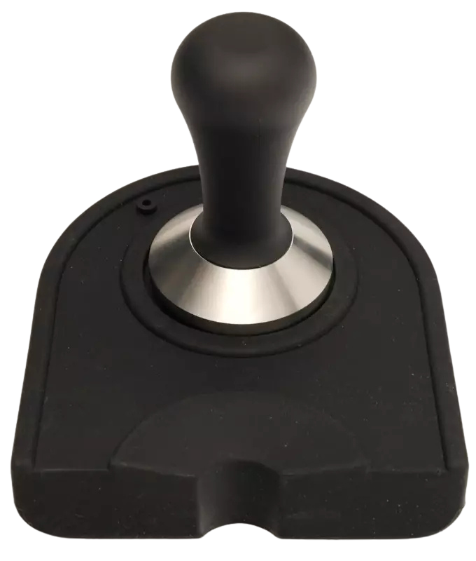 VNX STM-B Kompakt Tamper Matı Tekli Siyah | Küçük Tezgahlar İçin Silikon Portafiltre Pad