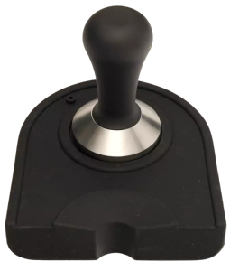 VNX STM-B Kompakt Tamper Matı Tekli Siyah | Küçük Tezgahlar İçin Silikon Portafiltre Pad