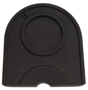 VNX STM-B Kompakt Tamper Matı Tekli Siyah | Küçük Tezgahlar İçin Silikon Portafiltre Pad