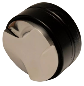 VNX TLA3L-58-B Makaron Tamper Distribütör 58mm Siyah | Üç Yivli Tabanlı Kahve Dağıtıcı Leveler