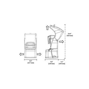Blendtec Stealth 885 Ultra Sessiz Bar Blender, 3 Hp, 1800 Watt