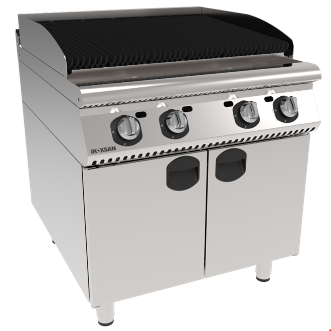 İNOKSAN INO-7LG 20 Geniş (80 cm) Sulu Lav Taşlı Izgara – 16,5 kW, 4 Bölgeli Kontrol, Perfect 700 Seri